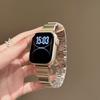 New bracelet magnetism Metal link For Apple Watch band Series 8/7/6/10/9 40mm 41mm 38mm 42mm 44mm 45mm 46mm Strap