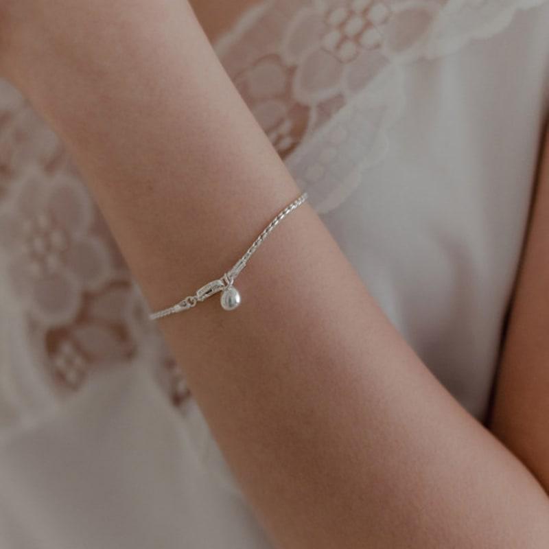 

NUDOOR Braid chain egg bracelet 18cm