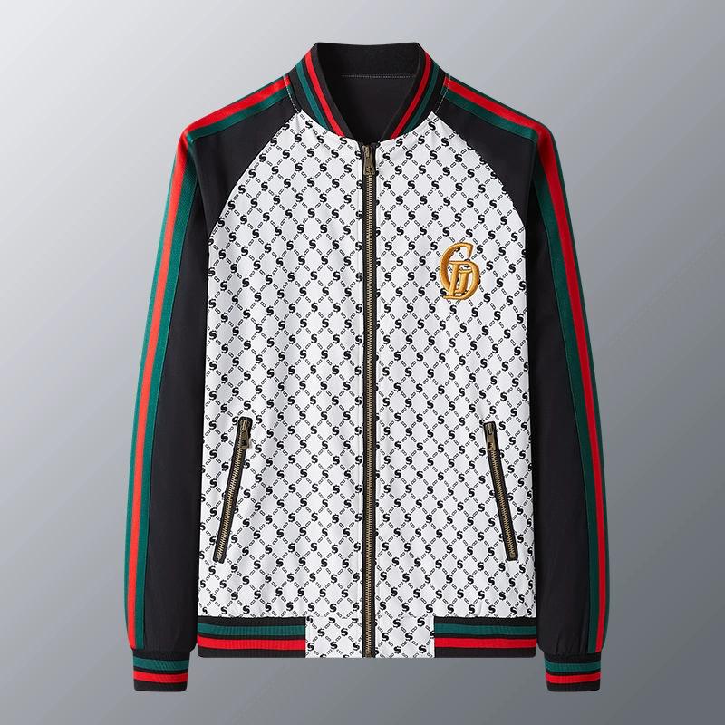 

Мужская куртка на весну и осень, повседневный воротник-стойка, молодежная куртка с бейсбольным воротником M белый