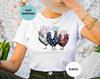 Funny 4th of July T-Shirt, Patriotic USA Chicken Shirt, American Fourth Of July, Independence Day Tee, USA Flag Shirt, Women Freedom Shirt