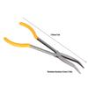 11 Inch Long Reach Pliers Curved Needle Nose Repairing Tools Convenient Needle Nose Pliers  Crafts