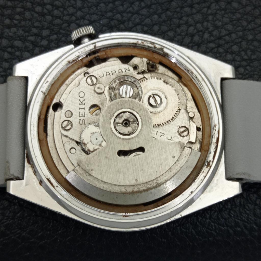 JAPAN VINTAGE SEIKO 5 AUTOMATIC 7009A MENS ORIGINAL DIAL WATCH a702373-5 R124-a702373