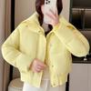 Fashion Winter Coat Female Short Parkas Long Sleeve Loose Thick Warm Women's Jackets