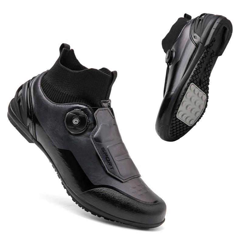 Unisex Cycling Shoes Road MTB Flat Pedal Riding Lightweight Comfortable Winter Use