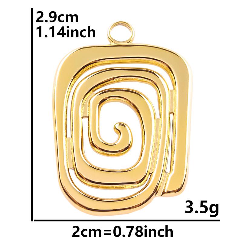 6pcs Real Gold Plated Ocean Animal Turtle Shell Conch Starfish Diy Charms For Jewelry Making Bulk Stainless Steel Charm Pendant