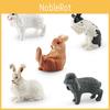 Wildlife Simulated Station And Sitting Posture Model Desktop Ornament Kid For
