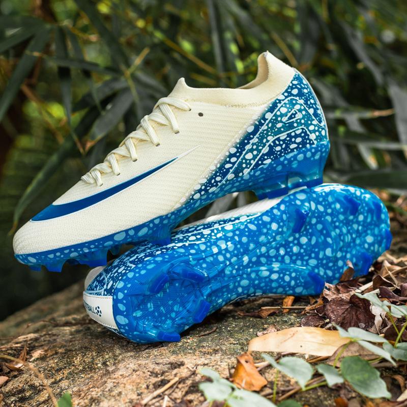 New Low-top Men's and Women's Football Shoes Long Nails TF Broken Nails Competition Training Shoes Men's and Women's Adult Sports Football Shoes