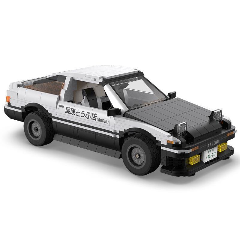 

Лицензированный спортивный автомобиль Initial D AE86, высокосложный конструктор для взрослых и детей