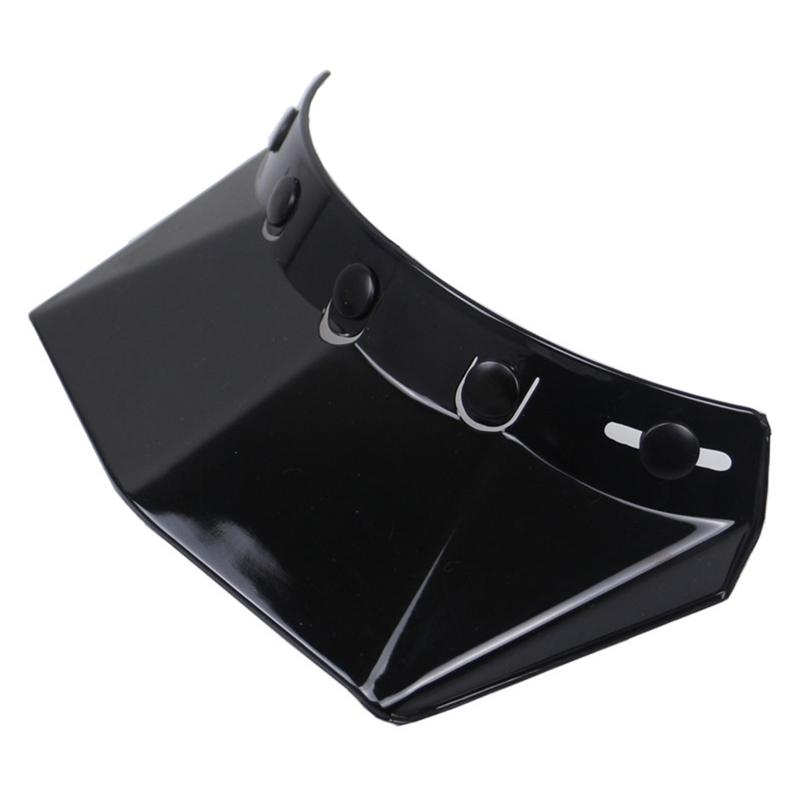 Universal 5-Snap Visor for Open Face Motorcycle Helmet Wind Flip Up Visor Shield Motorcycle Helmet Cap Tongue 5-Snap Wind Shield
