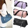 Unisex Large Capacity Travel Duffel Bag Foldable Fitness Gym Shoulder Crossbody Bag Casual Sports Training Bag