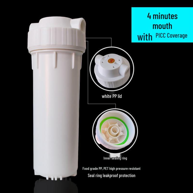 

10-дюймовая прозрачная бутылка для водяного фильтра - Аксессуар-колба предварительной очистки для очистителей