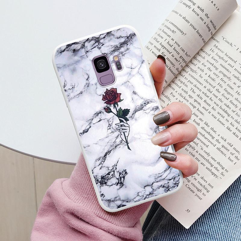 Color Luxury Marble Case For Samsung Galaxy S9 S 9 Plus Fundas Soft Silicone Protection Back Cover For Samsung S9 Shockproof Bag