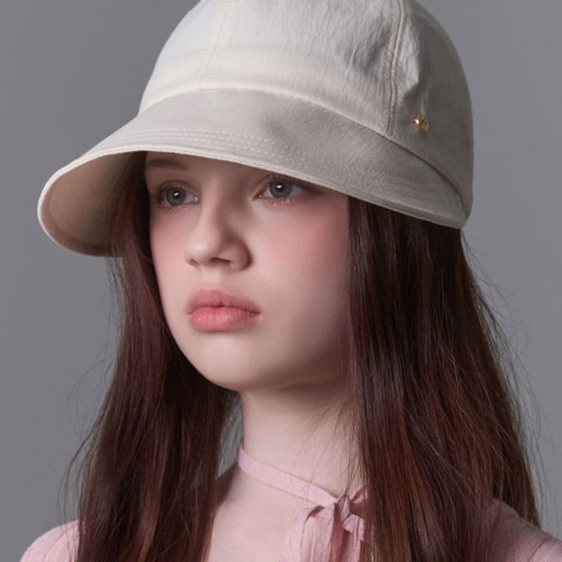 

WHITE SANDS Natural Cotton Blend Modified Bonnet Hat Rockera (4 colors) IVORY_Free