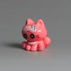 3 Pezzi Mini Gatti in Resina, Gatti in Miniatura Cartoni Animati Modello Animale per Giardino delle Fate, Paesaggio Muschio, Artigianato Terrario Fai-da-te, Decorazione per Torta