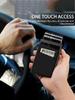 Proteggi Carte Antifurto Porta Carte Portafoglio Smart Minimalista Protezione RFID Scatola Metallica in Alluminio Custodia Porta Carte Porte Carte
