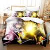Comforter Kawaii Anime Absolute Duo Bedding Set Printed Bed Set With Single Double Queen King Size Boys Girl Adult