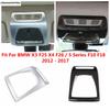 Roof Reading Lights Lamps Frame Cover Trim Carbon Fiber / Matte Accessories For BMW X3 F25 X4 F26 / 5 Series F10 F18 2012 - 2017