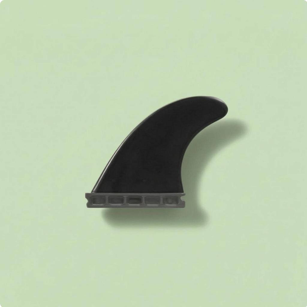 3 Pieces Future System Fins Long-Lasting Pvc Future Design Fins Surfboard Tail Rudders Lightweight Surfing Equipment