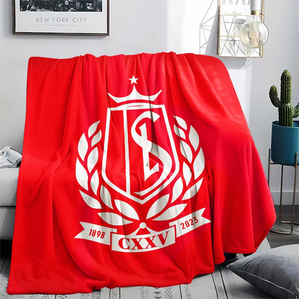 Standard Liege Print Flannel Blanket, High Quality Comfortable for All Seasons, Home Decor, Warmth and Comfort, Perfect for Christmas Gifts