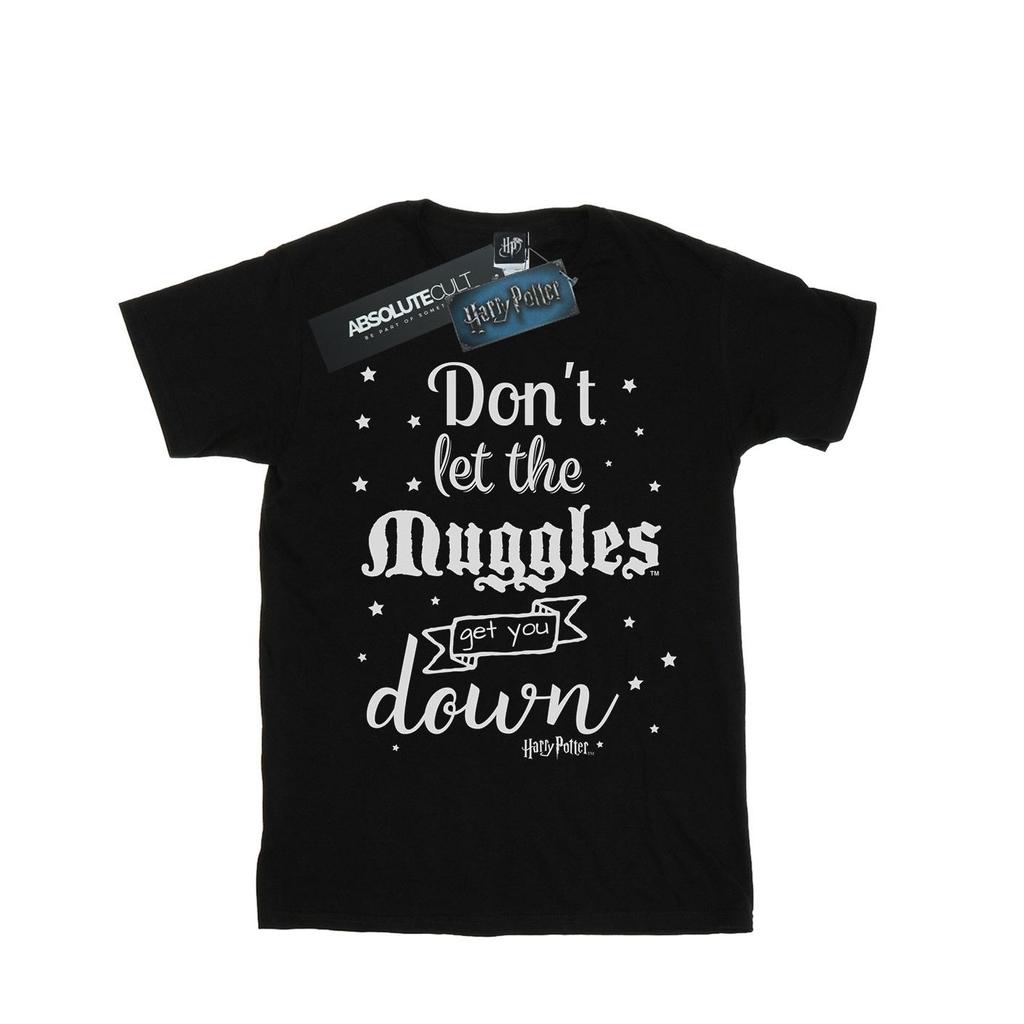 HARRY POTTER Girls Don´t Let The Muggles Cotton T-Shirt