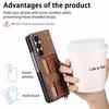 Galaxy Z Fold7 Leather Case with Card Slots - Multifunctional Folding Wallet Protective Cover for Samsung ZFold6