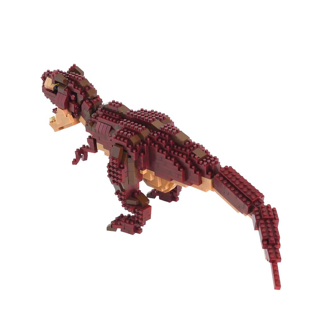 Nanoblock Dinosaur Deluxe Edition Tyrannosaurus Rex & Tyrannosaurus Skeleton Model Set of 2 A004