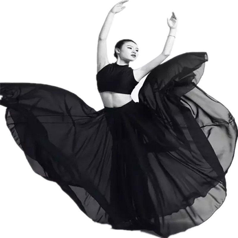 Modern Ballet & Dance Chiffon Tulle Skirt for Women