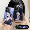 Demon Slayer Enmu Tamio Phone Case for iPhone 16 15 14 13 12 11 Pro Max Plus Mini MagSafe Glass Colour Printing Luxury Cover