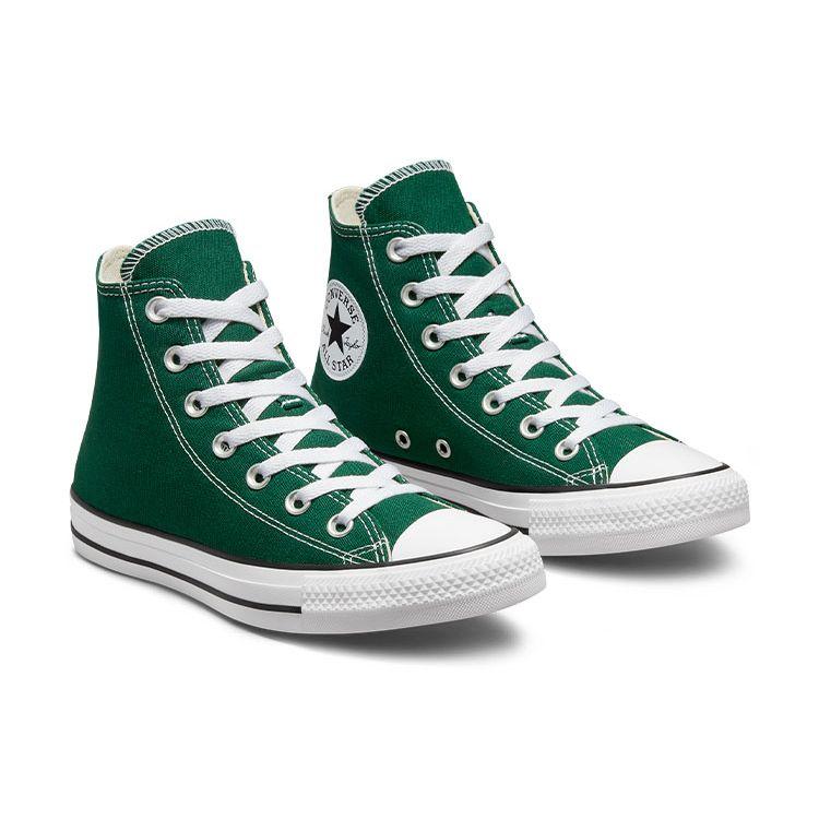 Converse Chuck Taylor All Star High Midnight Clover Green White A00785C Unisex High Top Canvas Sneakers