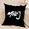 Argentinian MMilo J Rapper Cushion Cover Soft Plush Fabric DoubleSided Printed Sofa Cushion Cover for All Seasons Home Decor