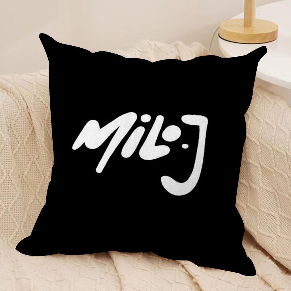 Argentinian MMilo J Rapper Cushion Cover Soft Plush Fabric DoubleSided Printed Sofa Cushion Cover for All Seasons Home Decor