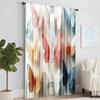 2 pcs   versatile polyester transparent curtains for home decoration Elegant Butterfly 1 for use in bedrooms and living rooms