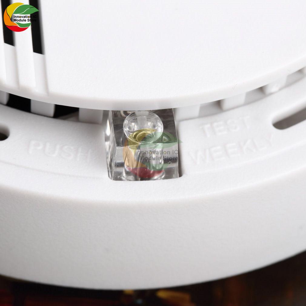 SS-168 DC9V Smoke Sensor Smoke Alarm High Sensitivity High Accuracy Sound and Light Smoke Alarms