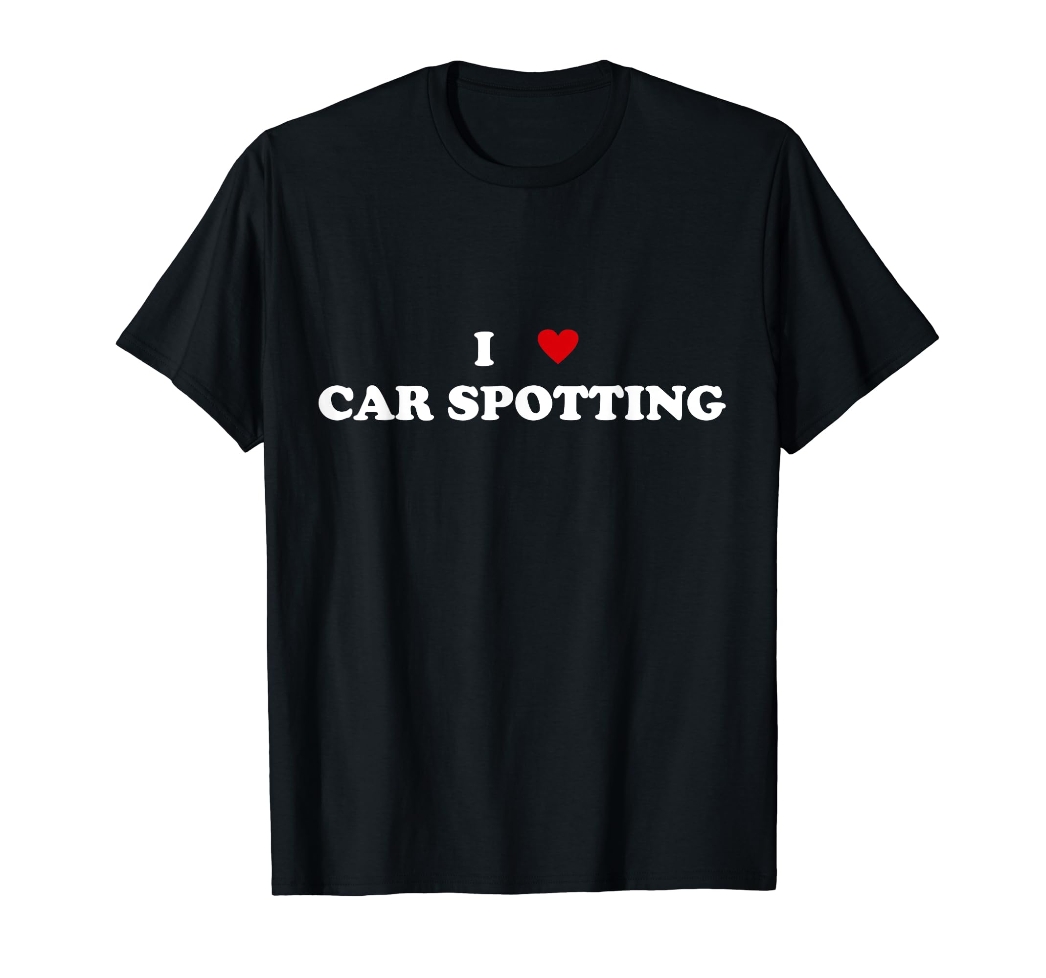 

I Heart Car Spotter I Love Car Spotting - T-Shirt чёрный