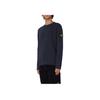 Stone Island Dyed Sweatshirt Navy Blue Men Tops 811561241-V0120