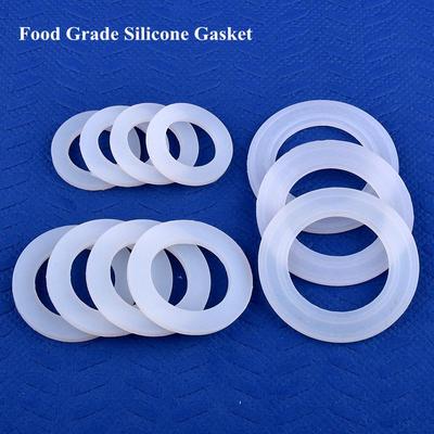 10Pcs/Lot Food Grade Silicone Gasket ID2~50mm OD5~70mm High Temperature Resistance Seal Ring Water Dispenser Water Pipe Joint Sealing
