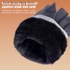Waterproof and Windproof Cycling Gloves for Men, Warm Motorcycle Gloves, Touch Screen, Road Bike, Outdoor, Winter