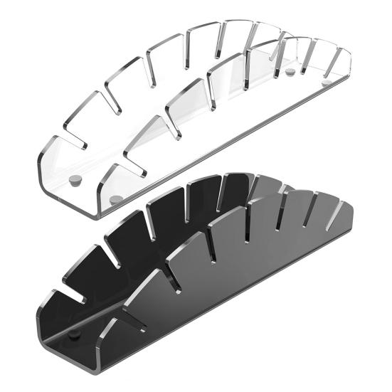 Baseball Cap Holder Large Capacity Transparent Anti-slip Stable Acrylic Space-saving Anti-crack Desktop Peaked Hat Storage Display Stand Shop