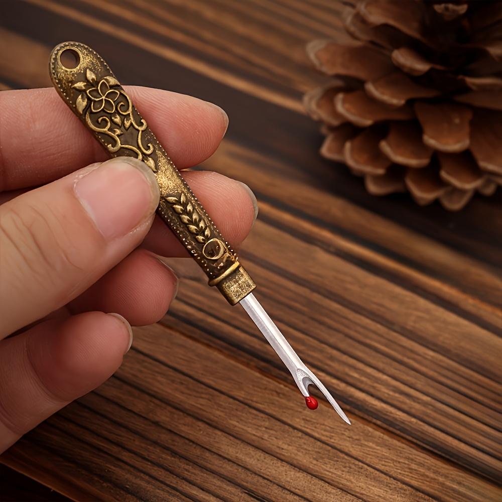 Despicător de cusături retro portabil - Instrument de mână pentru cusut și artizanat în culori multiple