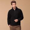 JEEP Men's Half-Zip Fleece Sweatshirt