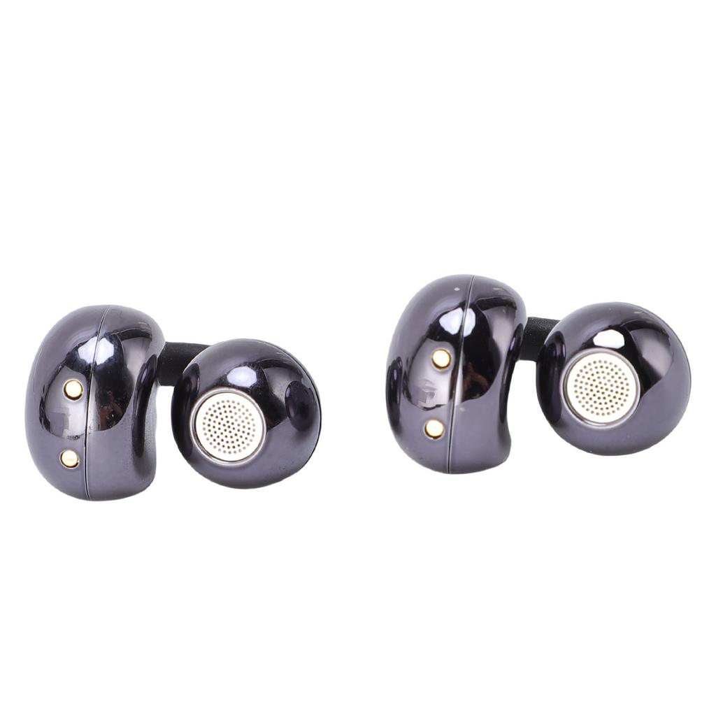 Wireless Earbuds HiFi Bluetooth 5.49 Over Ear Earphones with LCD Color Touchscreen Charging Case for Sports