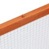 Wooden Rabbit Hutch Cage 6ft with Wire Mesh, Openable Roof, Play Space for Outdoor, Natural Wood Finish