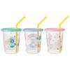 Skater Care Bears SIH3ST-A 320ml Tumblers with Straws, Set of 3, Made in Japan