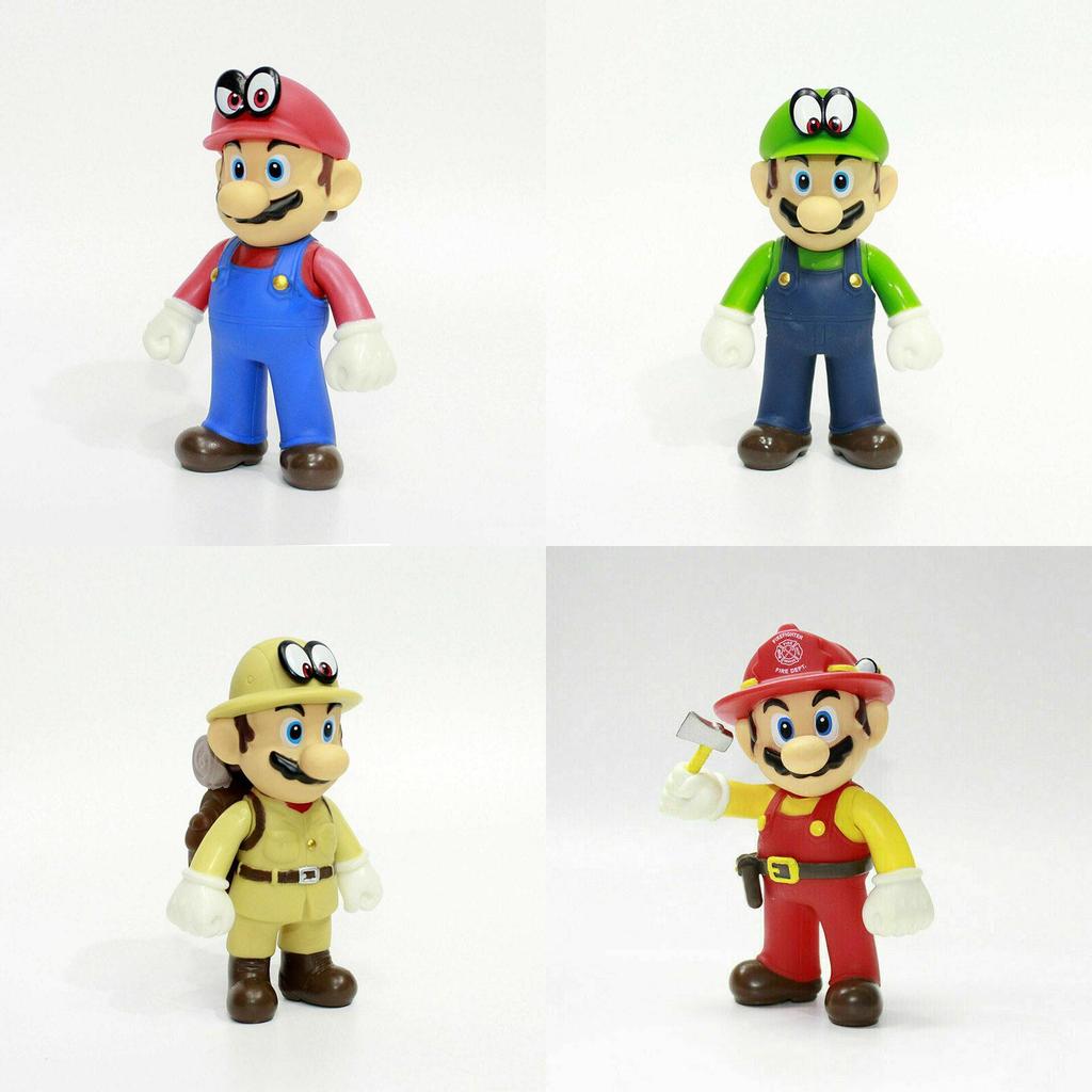 Premium New Super Mario Bros. Odyssey Collectible Plastic Pvc Action Figure Toy