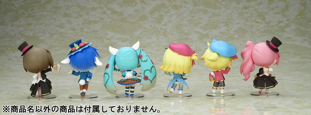 Emu Toys Hatsune Miku Piapro Characters Trading Mini Figure Series Luka Each Height Approximately 100mm Painted Complete Figure EM49077 KAITO/Megurine