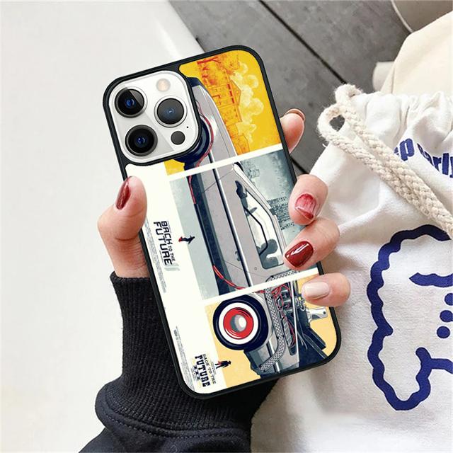 Flux Capacitor Back To the Future Cover For iPhone 17 Air 15 16e 14 13 12 Pro Max 11 Pro Max Plus Phone Case Coque