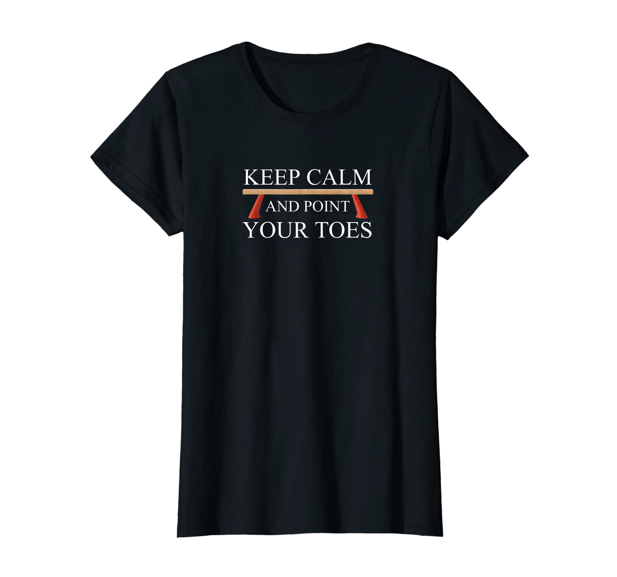 

Футболка Balanced Beam Keep Calm and Point Your Toes