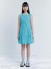 Akokeu Windy Balloon Dress_Blue