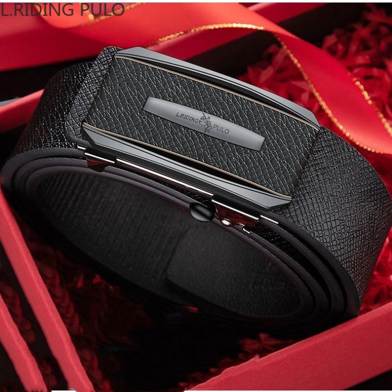 Men's Belt Business Versatile Fashionable Toothless Underwear Automatic Buckle Belt