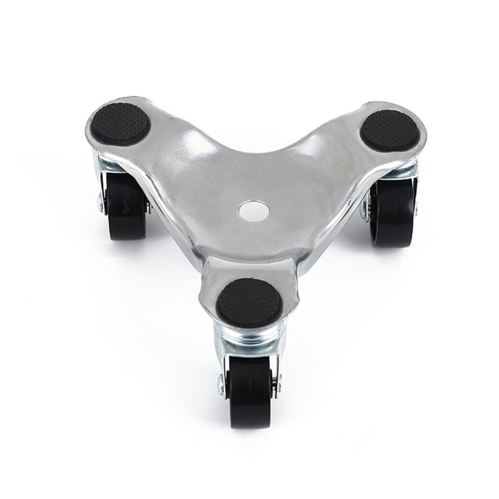 Heavy Load Carriers Triangular Base Furniture Roller Mover Dollies Tool 3 Wheel Swivels Caster For Home Industrial Use
